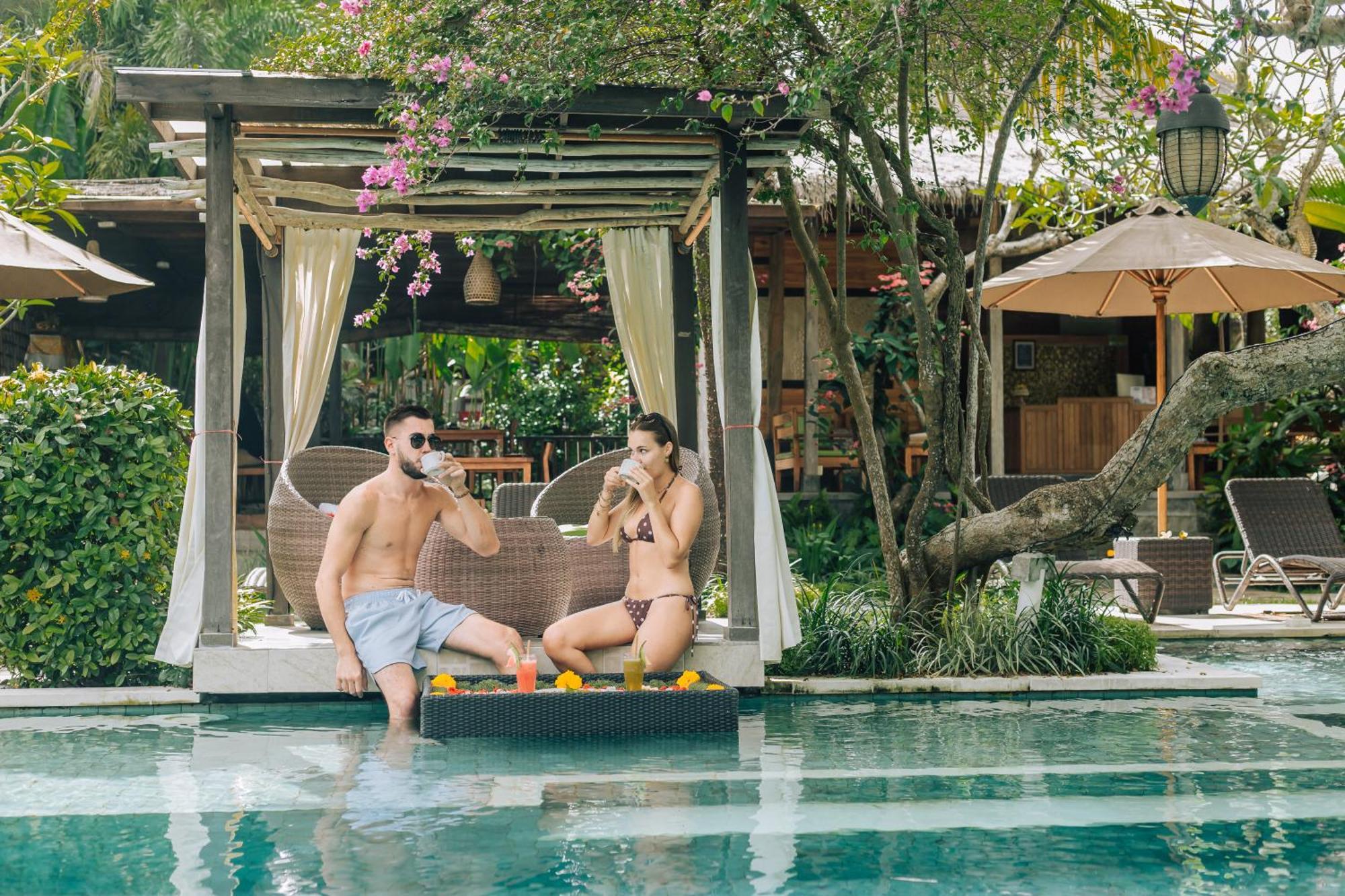 Manah Shanti Suites By Pramana Villas أوبود المظهر الخارجي الصورة