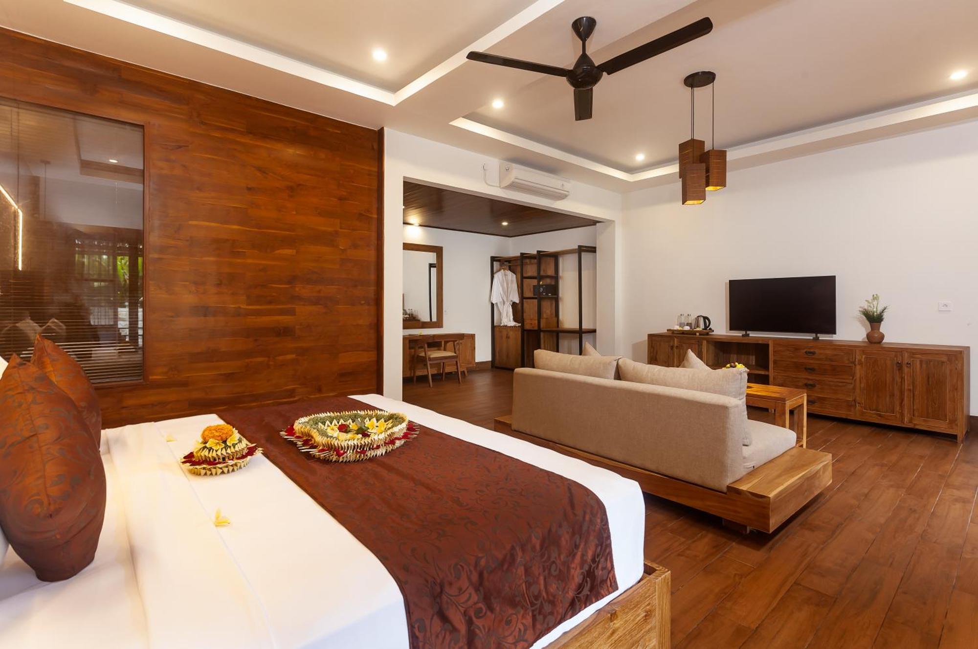 Manah Shanti Suites By Pramana Villas أوبود المظهر الخارجي الصورة
